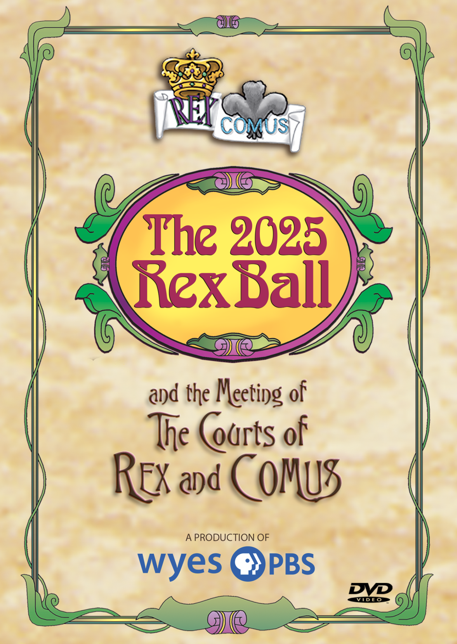 2025 Rex Ball & Meeting of the Courts of Rex & Comus - WYES New Orleans